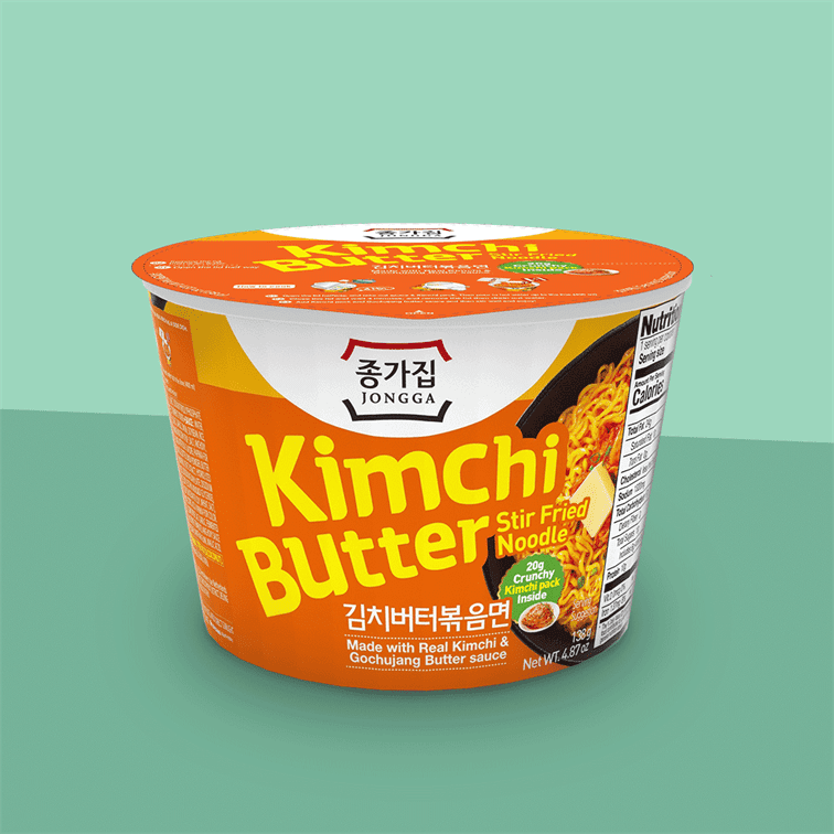 Kimchi Butter Stir Fried Noodle