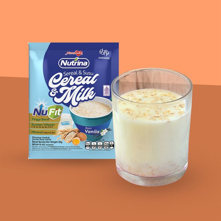Vanilla Flavored Cereal & Milk