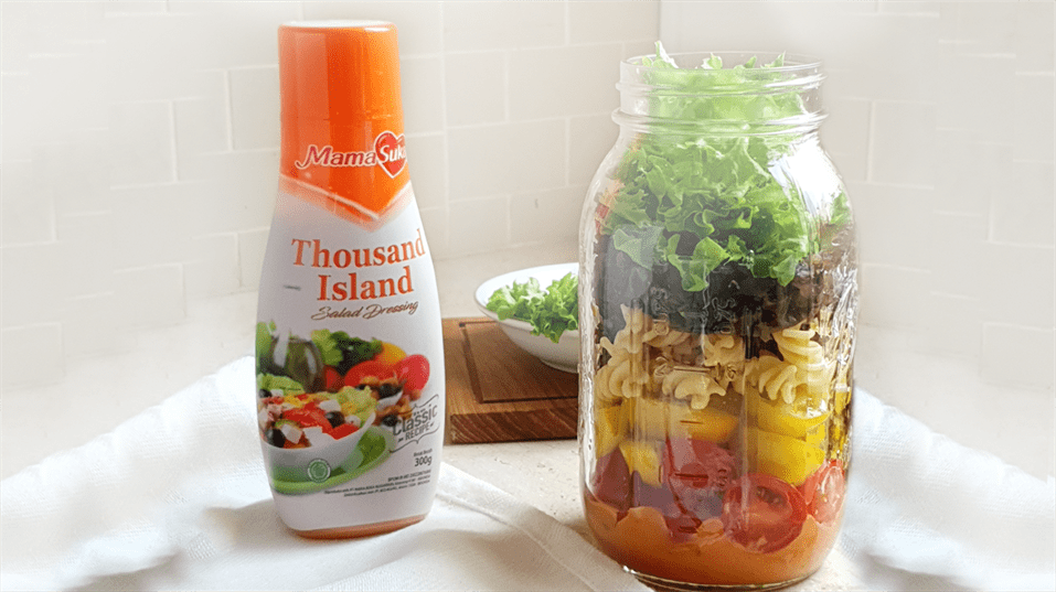 Salad in Jar ala MamaSuka, Super Mudah dan Segar Banget!