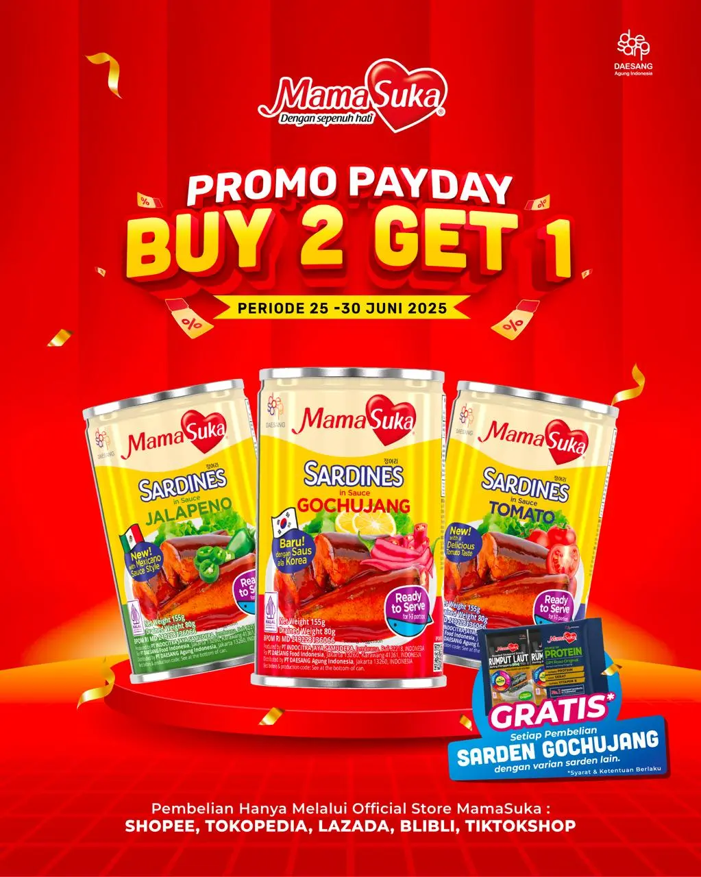 Buy One Get One Gim Bori MamaSuka
