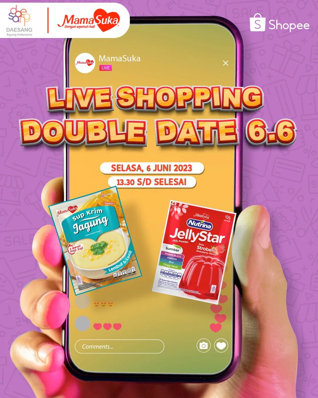 Live Shopping Double Date 6.6
