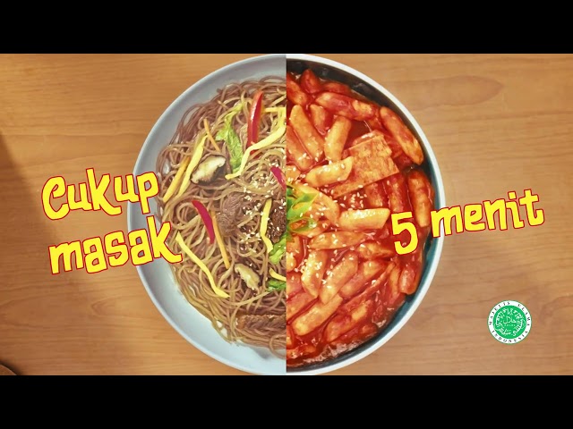 Solusi makanan anti ribet, ada di MamaSuka Toppoki dan Japchae - 15s