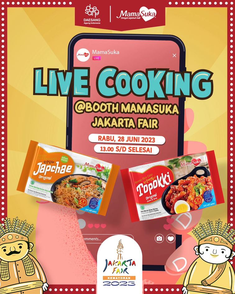 Live Cooking Special HUT Jakarta