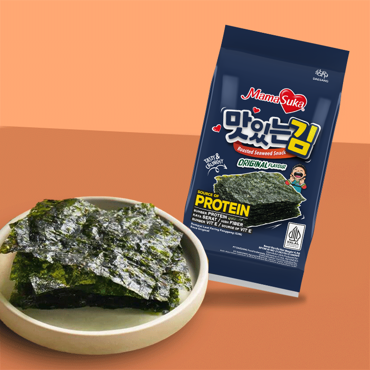 Rumput Laut Kering Panggang Original